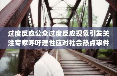 过度反应公众过度反应现象引发关注专家呼吁理性应对社会热点事件