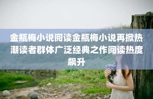 金瓶梅小说阅读金瓶梅小说再掀热潮读者群体广泛经典之作阅读热度飙升