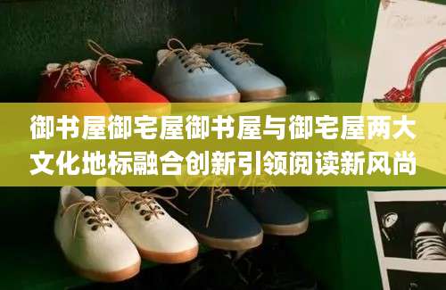 御书屋御宅屋御书屋与御宅屋两大文化地标融合创新引领阅读新风尚