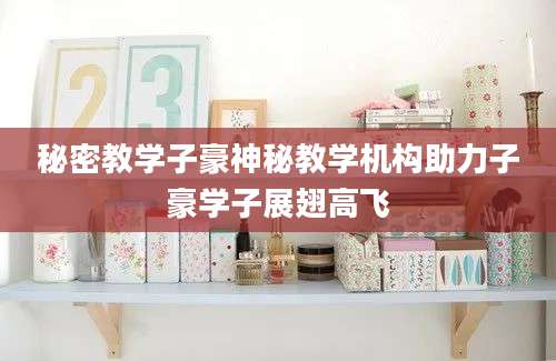 秘密教学子豪神秘教学机构助力子豪学子展翅高飞