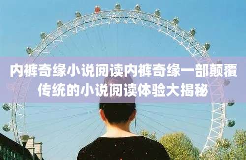 内裤奇缘小说阅读内裤奇缘一部颠覆传统的小说阅读体验大揭秘