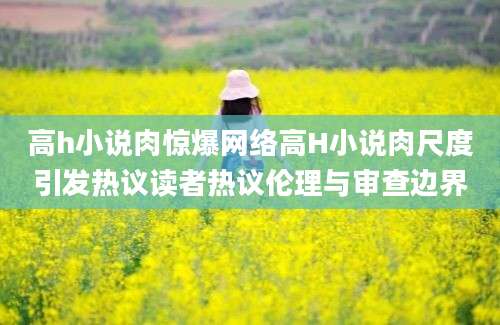 高h小说肉惊爆网络高H小说肉尺度引发热议读者热议伦理与审查边界