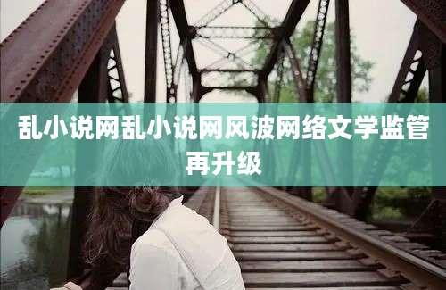 乱小说网乱小说网风波网络文学监管再升级