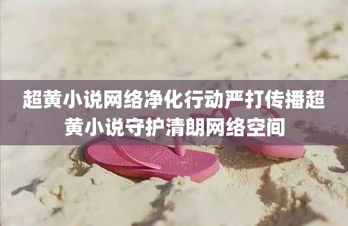 超黄小说网络净化行动严打传播超黄小说守护清朗网络空间
