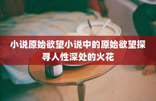 小说原始欲望小说中的原始欲望探寻人性深处的火花