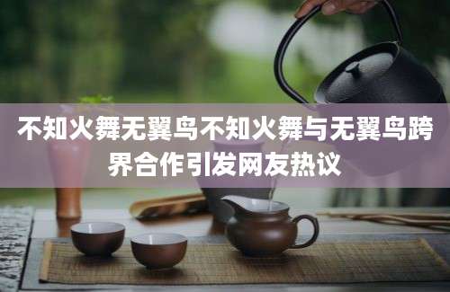 不知火舞无翼鸟不知火舞与无翼鸟跨界合作引发网友热议