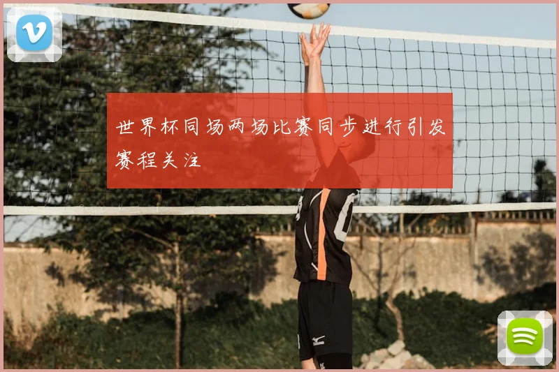 世界杯同场两场比赛同步进行引发赛程关注